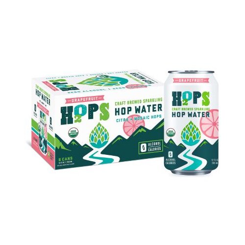 H2OPS GF HOP Water Zero ALC, 8 pack